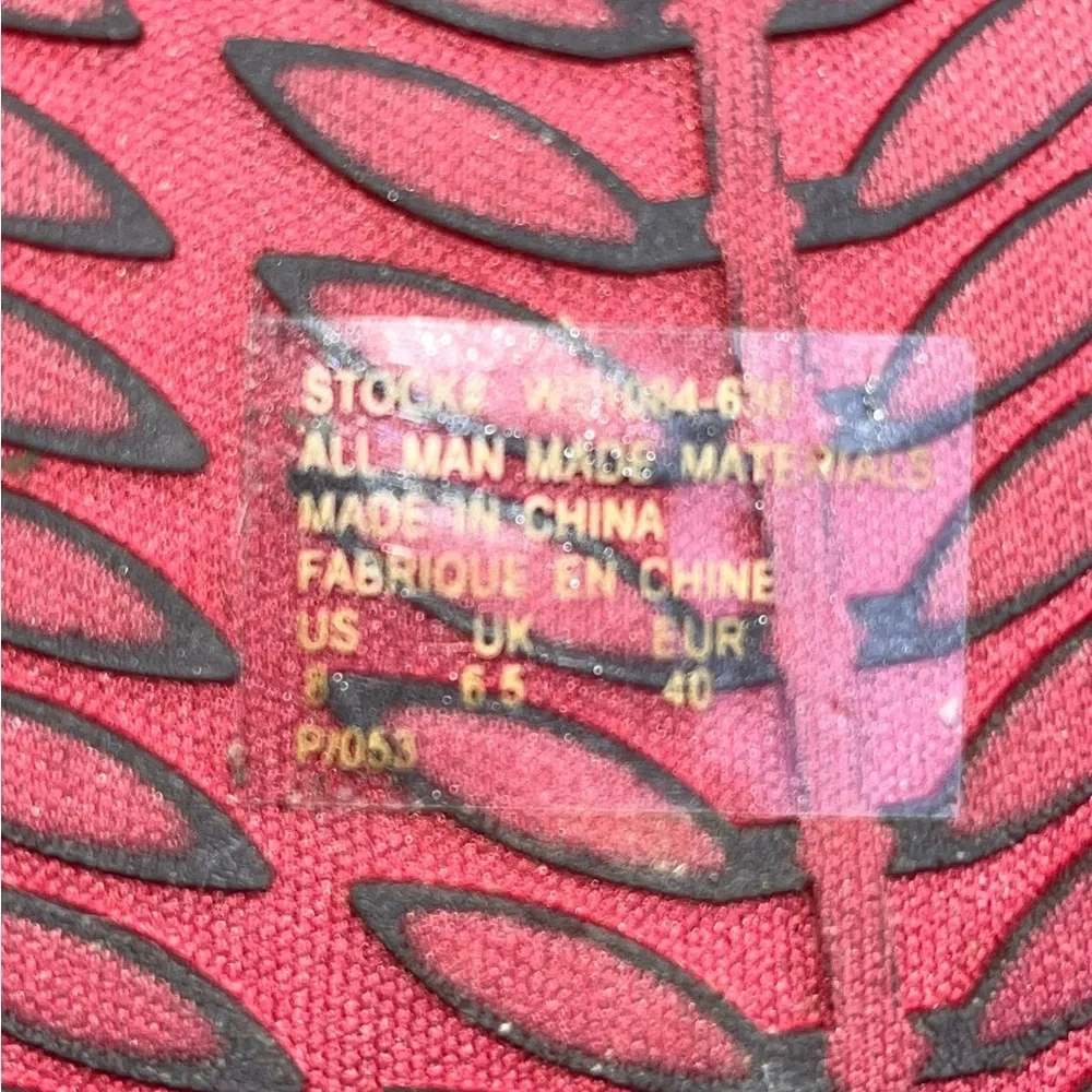 Woolrich Red and Black Sandals - Picture 6 of 7